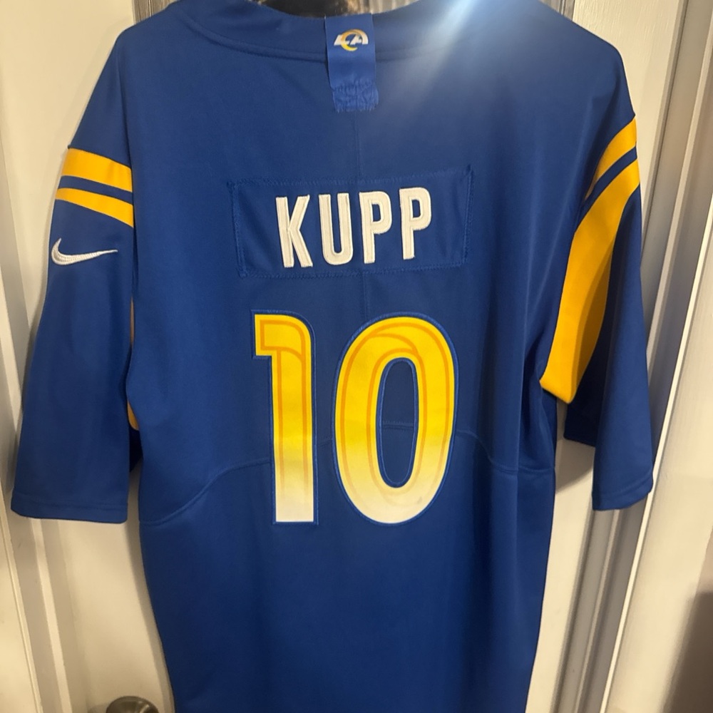 Nike Royal Blue NFL Jersey with White Accents LA Rams - Picture 4 of 4